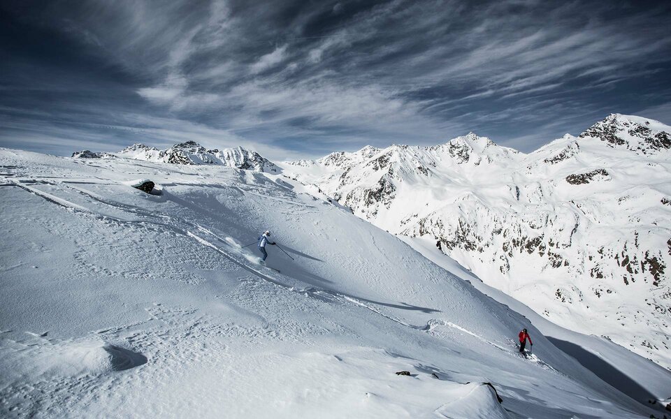 Ski slopes
in the Pitztal