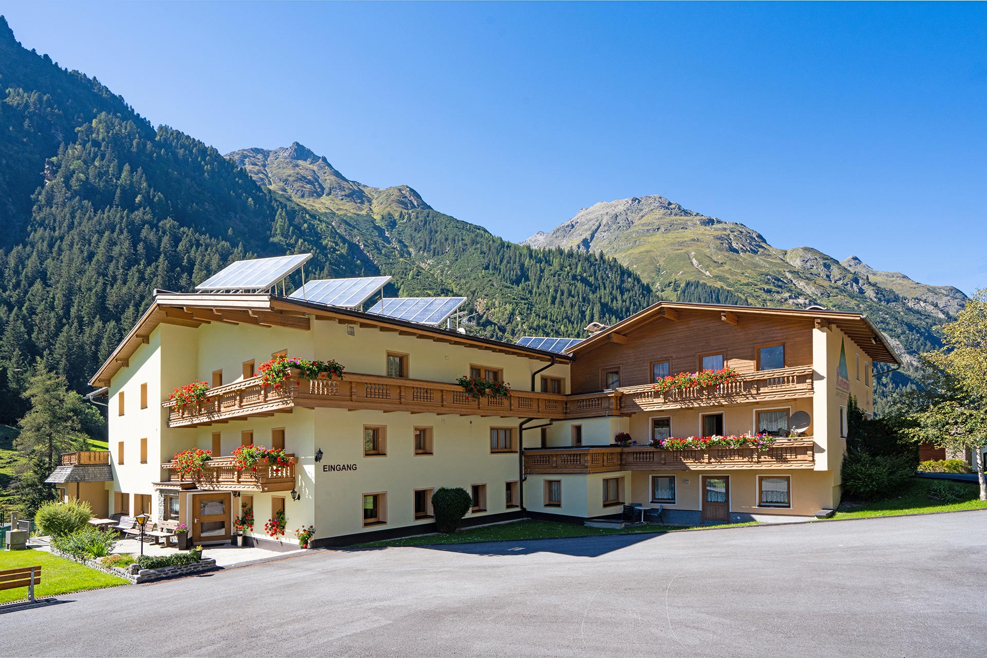 Köflerhof Ferienwohnungen im Pitztal